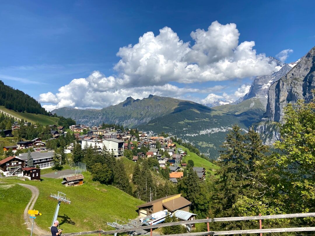 swiss alps view